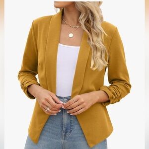 Women’s 3/4 Sleeve Open Front Blazer